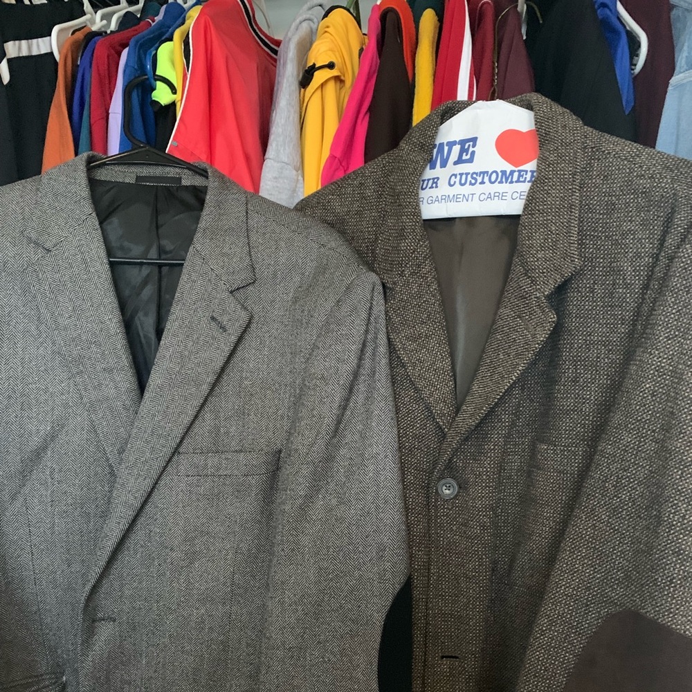2 Vintage Blazers/Peacoat Bundle